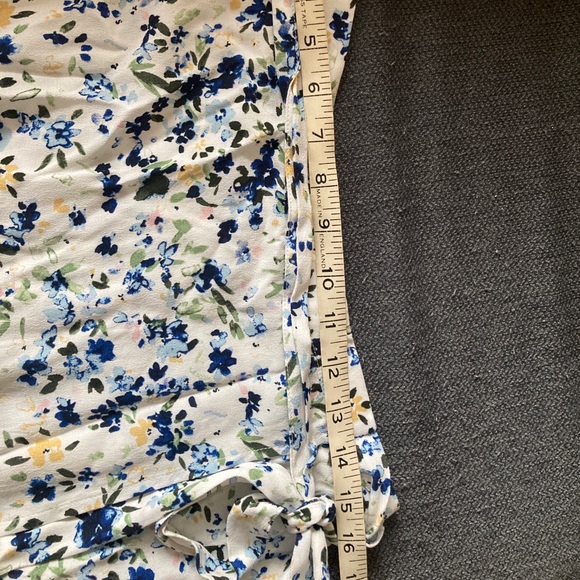 ICHI Floral Wrap Skirt - Picture 8 of 9
